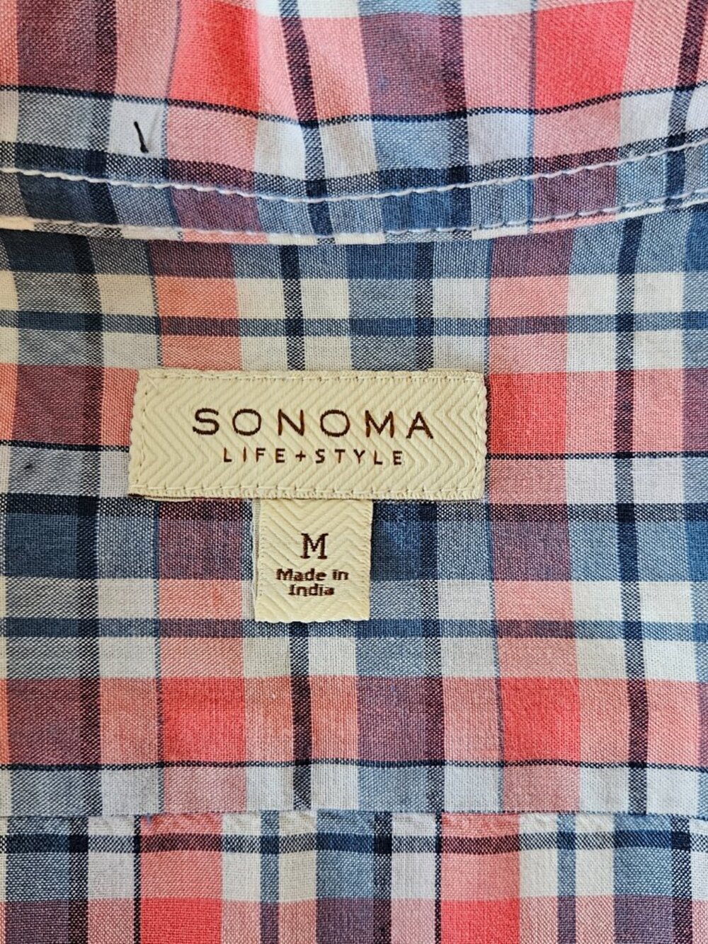 Sonoma Life + Style Short Sleeve Button Down Shirt - Picture 7 of 10